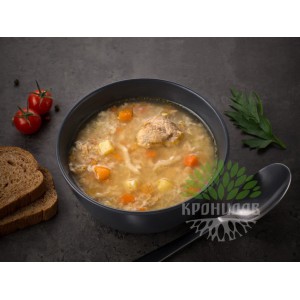 Консервы мясосодержащие стерилизованные «Суп куриный» (КРОНИДОВ)